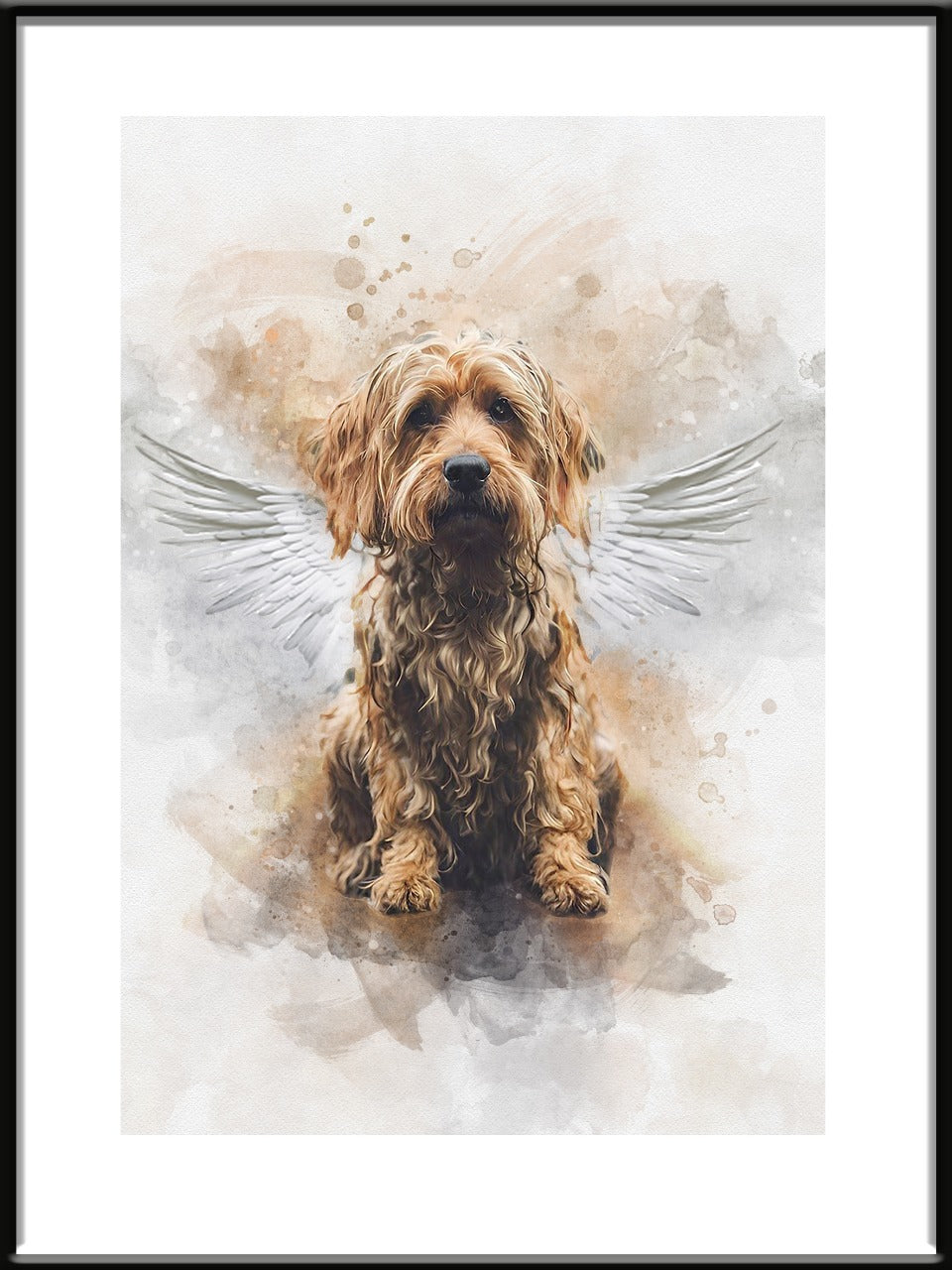 Watercolor Pet Memorial Portrait

Akvarell Minnestavla för Husdjur