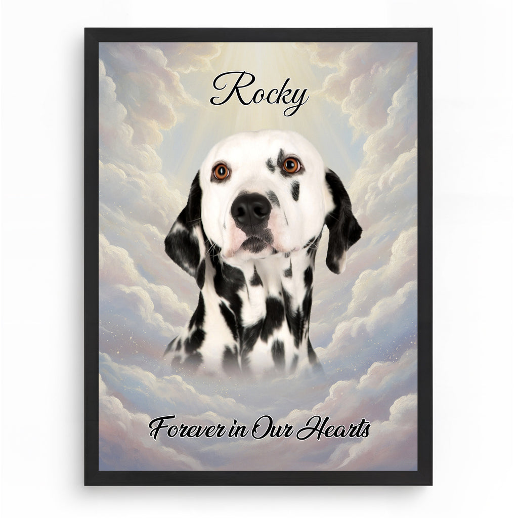 Angel Pet Memorial Portrait

Minnesporträtt för Husdjur