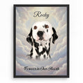 Angel Pet Memorial Portrait

Minnesporträtt för Husdjur