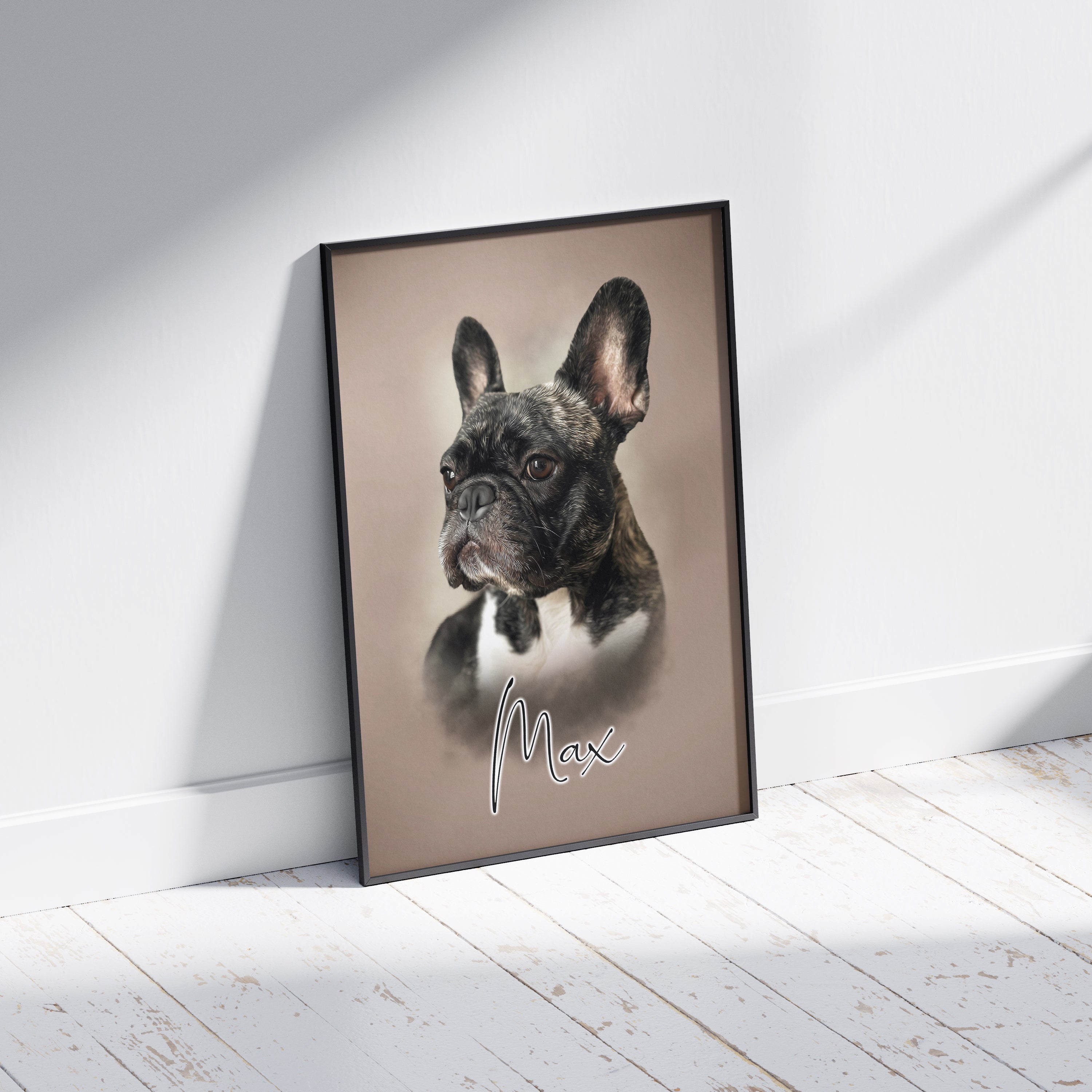 Enkelt Klassiskt – Klassiskt Husdjursporträtt 