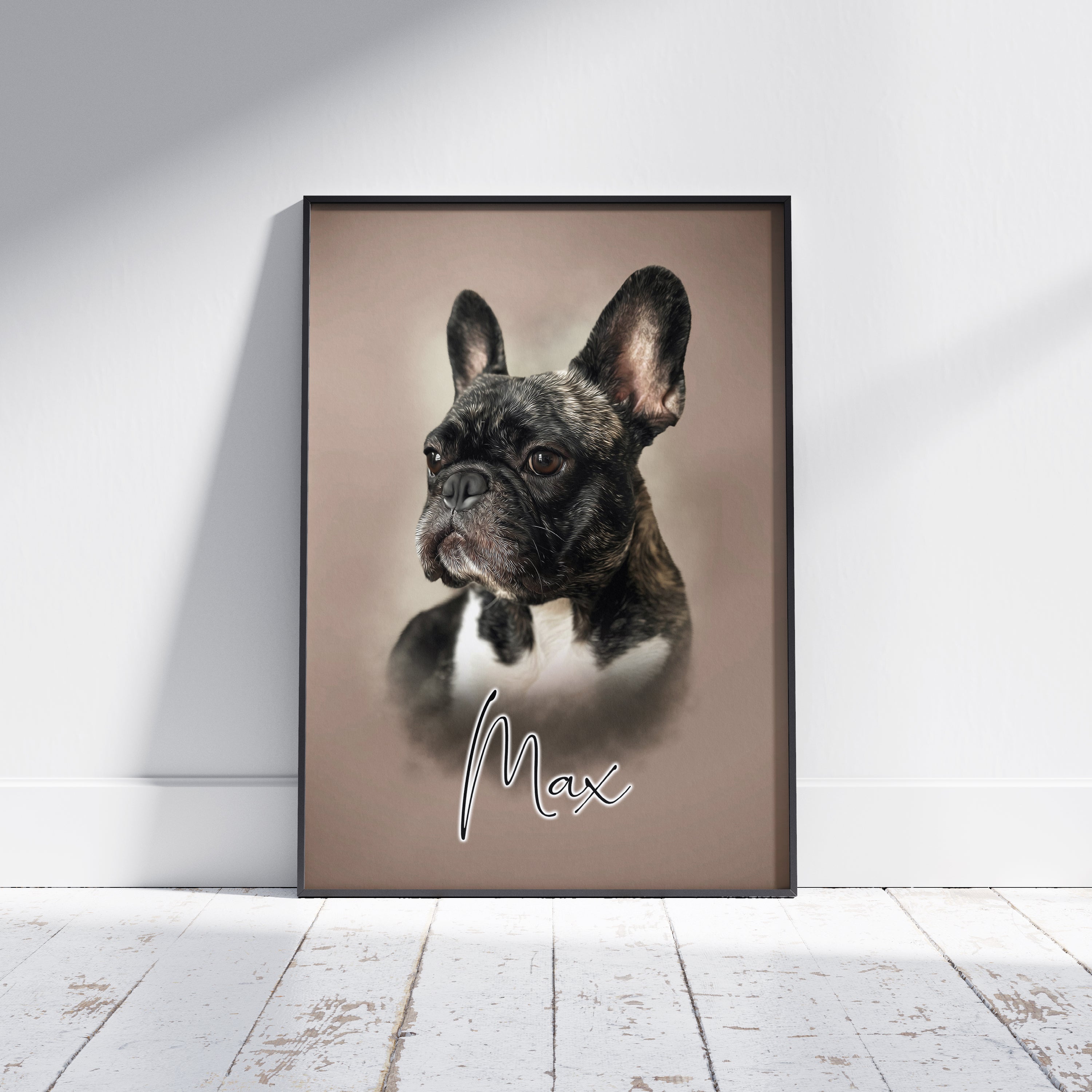 Enkelt Klassiskt – Klassiskt Husdjursporträtt 