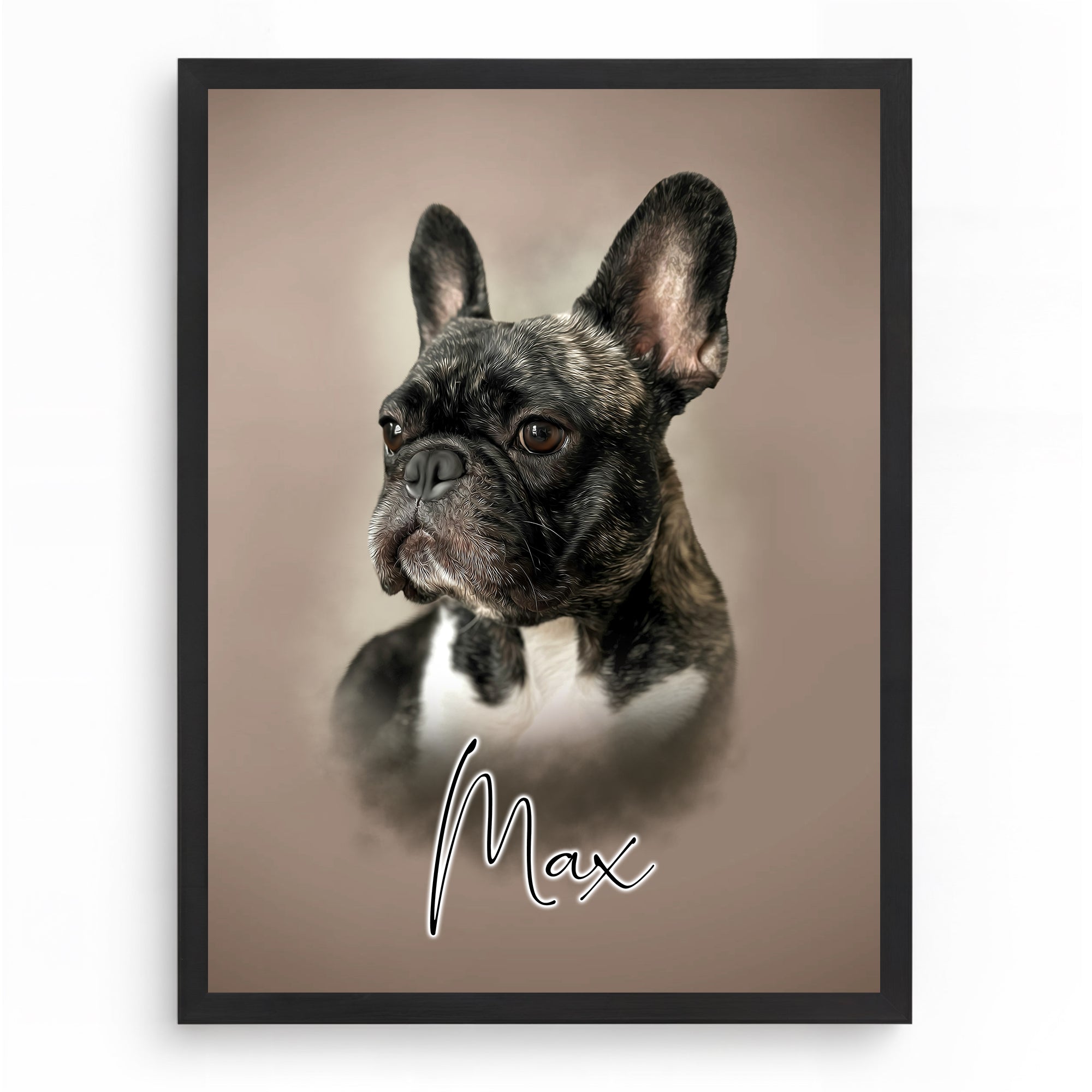 Enkelt Klassiskt – Klassiskt Husdjursporträtt 