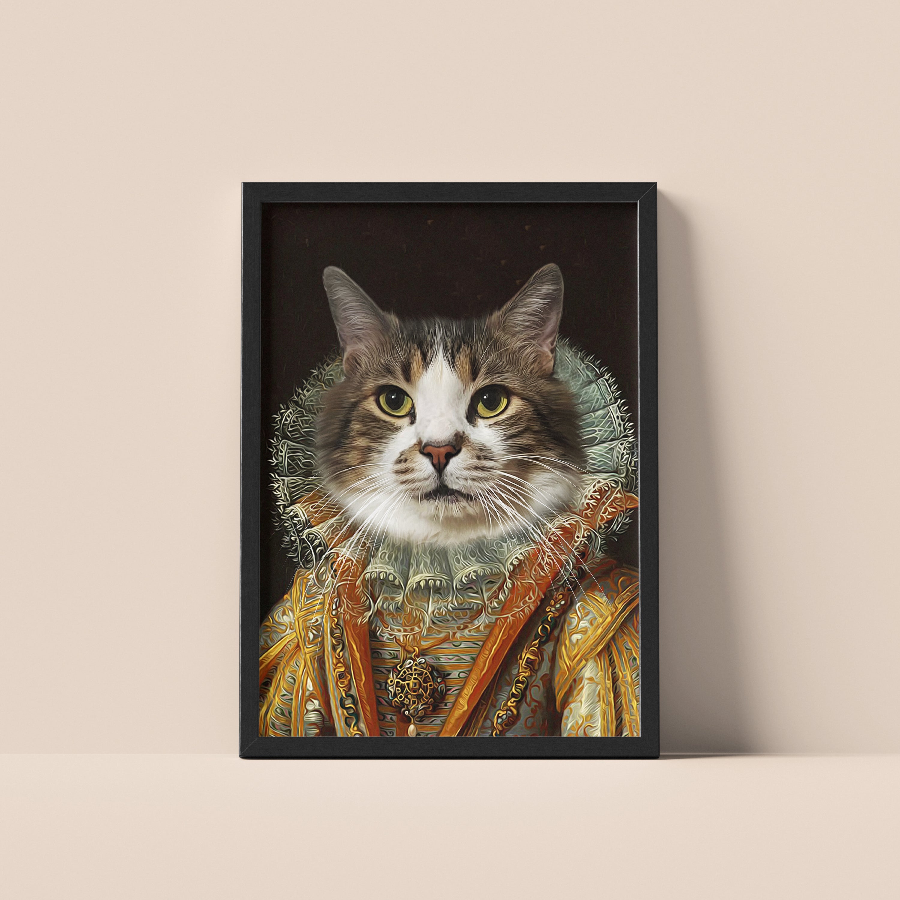 Golden Regency – Royal Pet Portrait	Gyllene Regency – Kungligt Husdjursporträtt