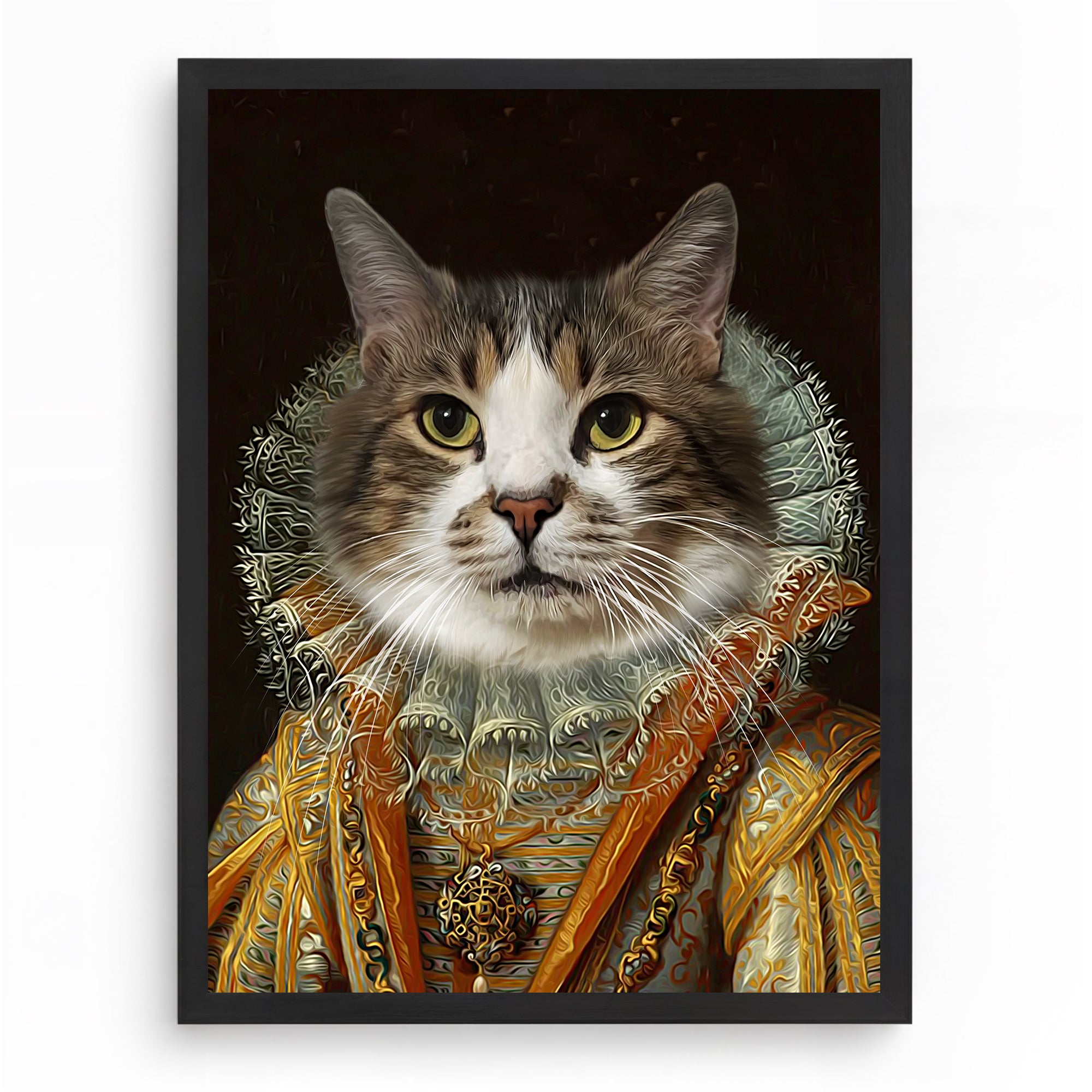 Golden Regency – Royal Pet Portrait	Gyllene Regency – Kungligt Husdjursporträtt