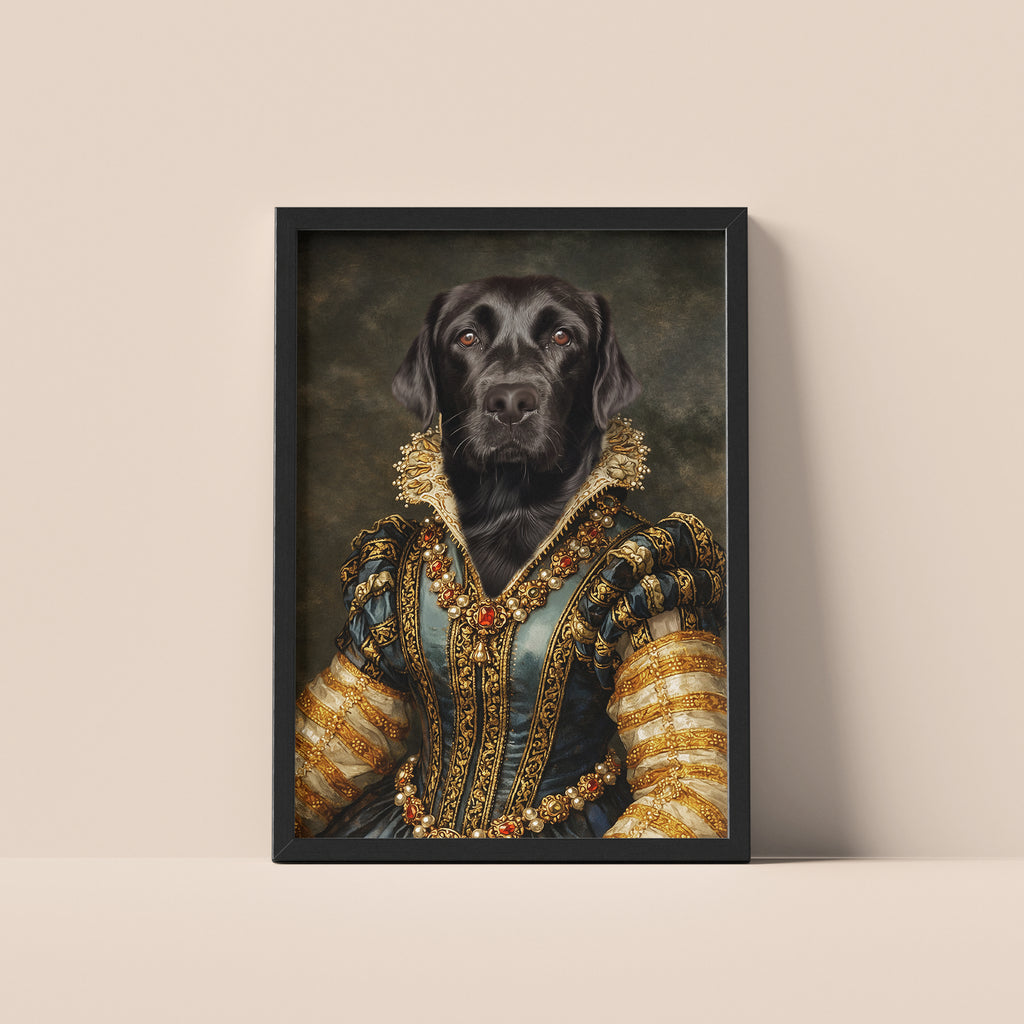 Golden Prestige – Royal Pet Portrait	Gyllene Prestige – Kungligt Husdjursporträtt