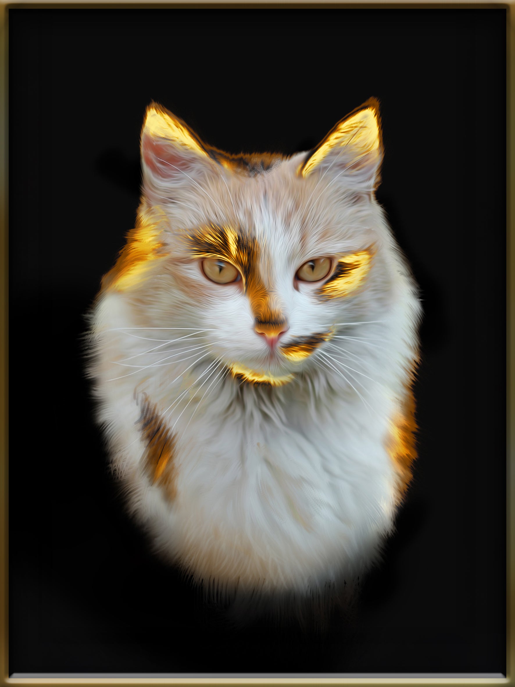Luxury Pet Portrait Gold

Lyxigt Husdjursporträtt guld