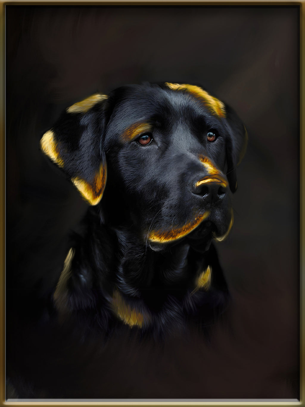 Luxury Pet Portrait Gold

Lyxigt Husdjursporträtt guld