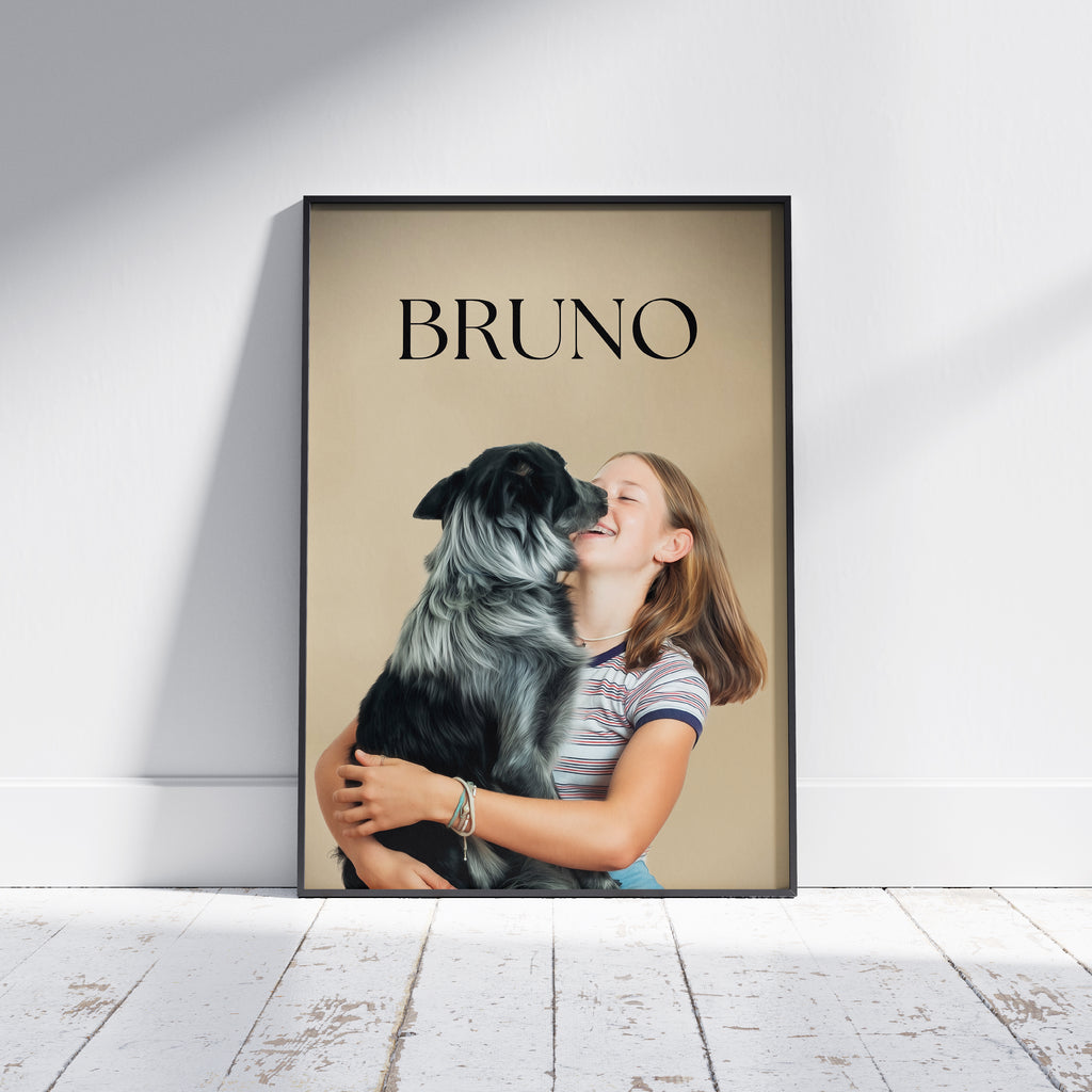 Minimalist Pet & Owner Portrait

Minimalistiskt Porträtt av Person & Husdjur