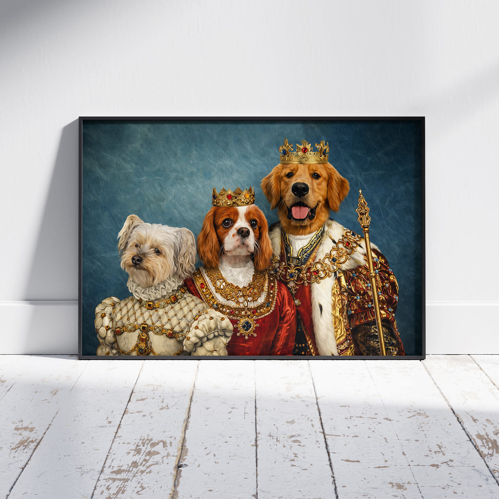 The Royal Family – Multi Pet Portrait	Den Kungliga Familjen – Husdjursporträtt för Flera