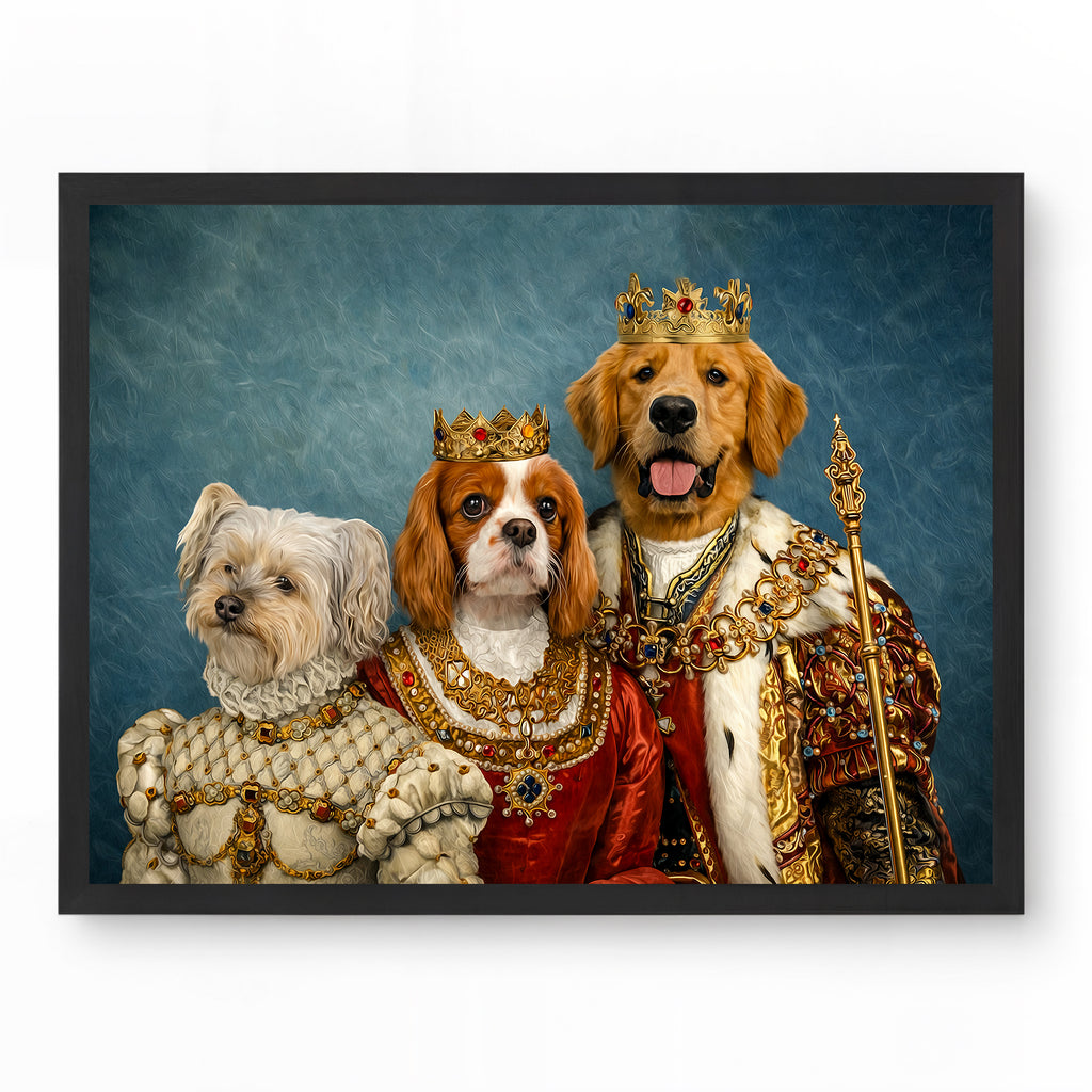 The Royal Family – Multi Pet Portrait	Den Kungliga Familjen – Husdjursporträtt för Flera