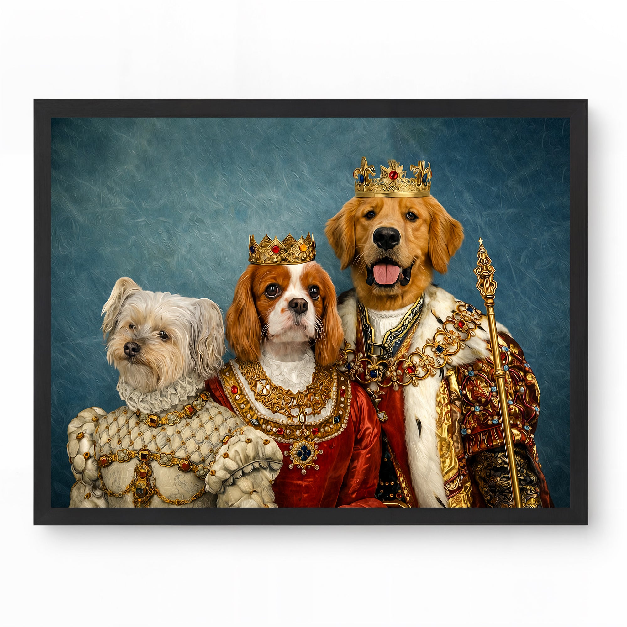 The Royal Family – Multi Pet Portrait	Den Kungliga Familjen – Husdjursporträtt för Flera
