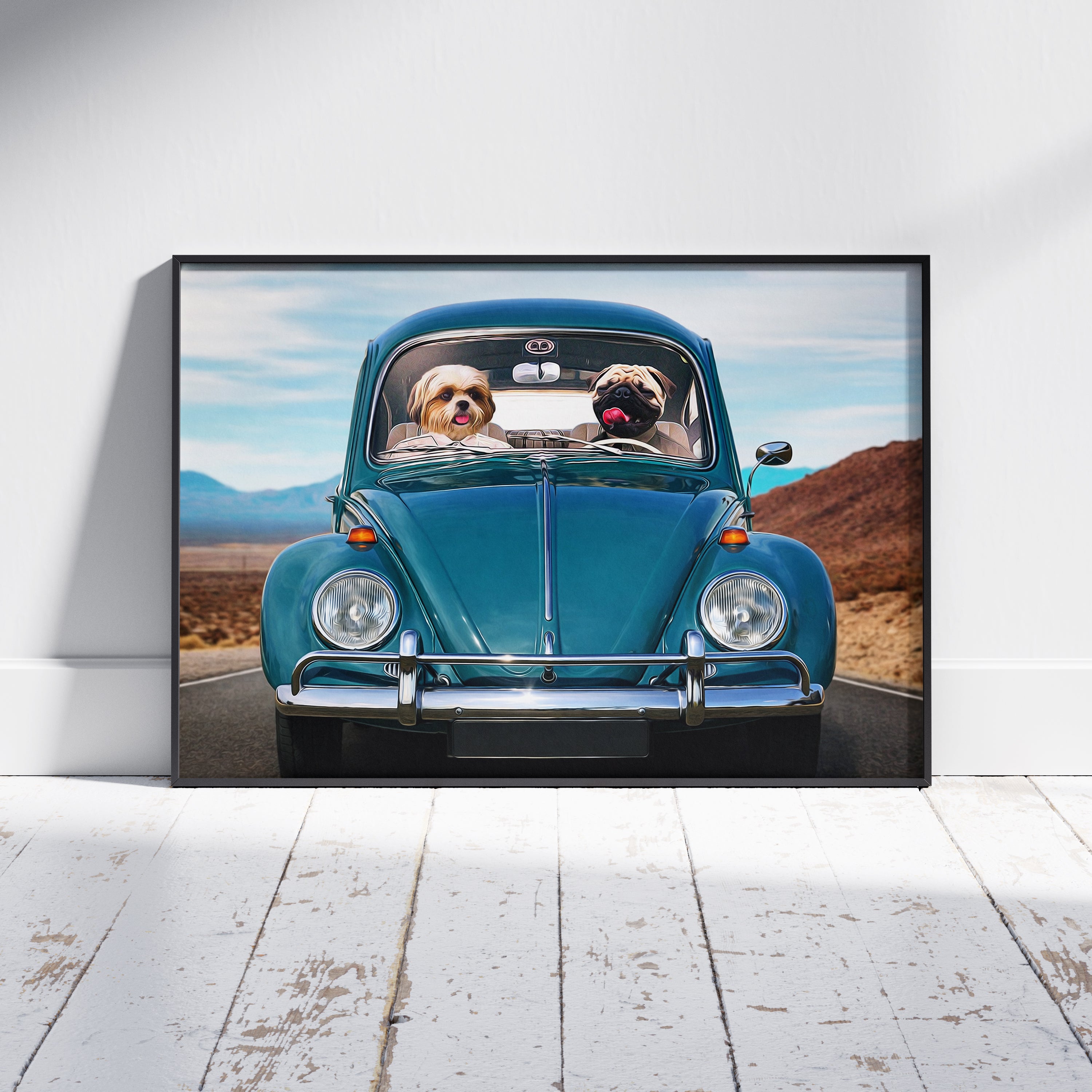 Multi Pets Funny Pet Portrait

Flera husdjur Roligt husdjursporträtt