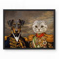 Royal Hierarchy – Multi Pet Portrait	Kunglig Hierarki – Husdjursporträtt för Flera