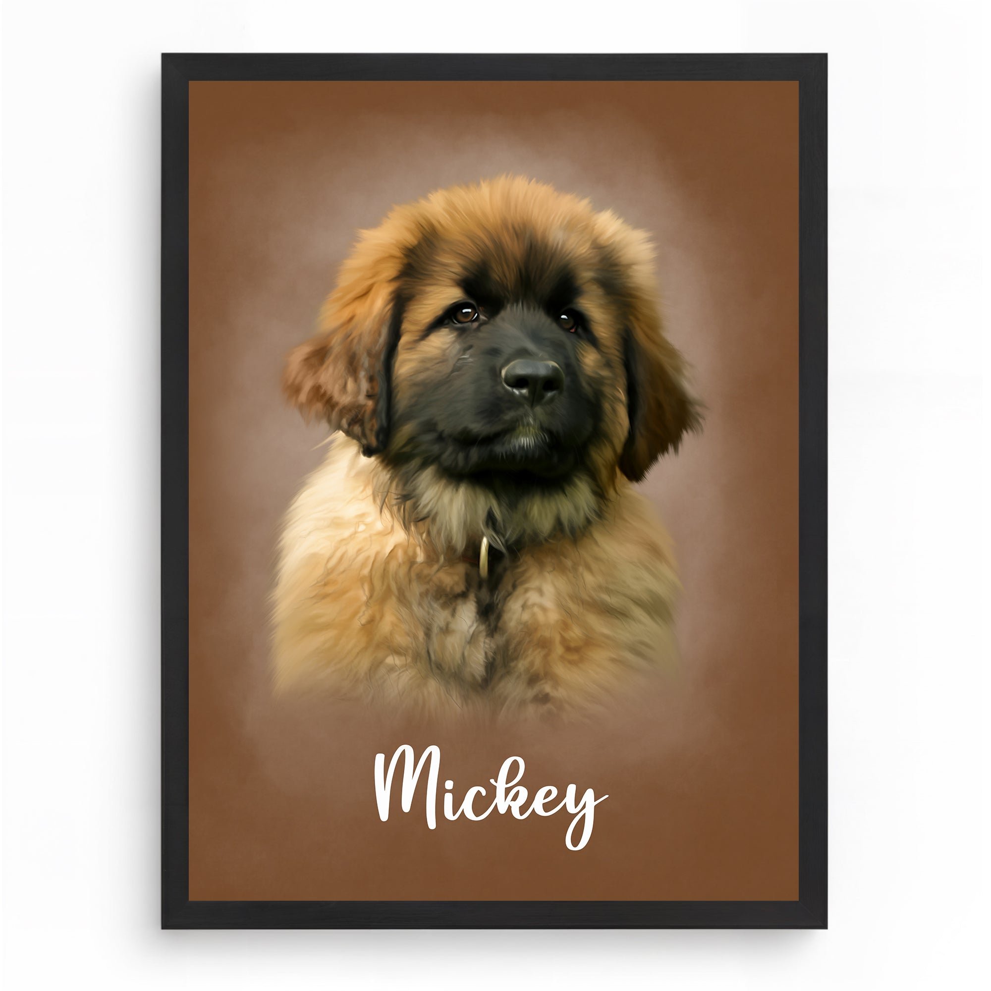 Mjuk Studiostil – Premium Husdjursporträtt