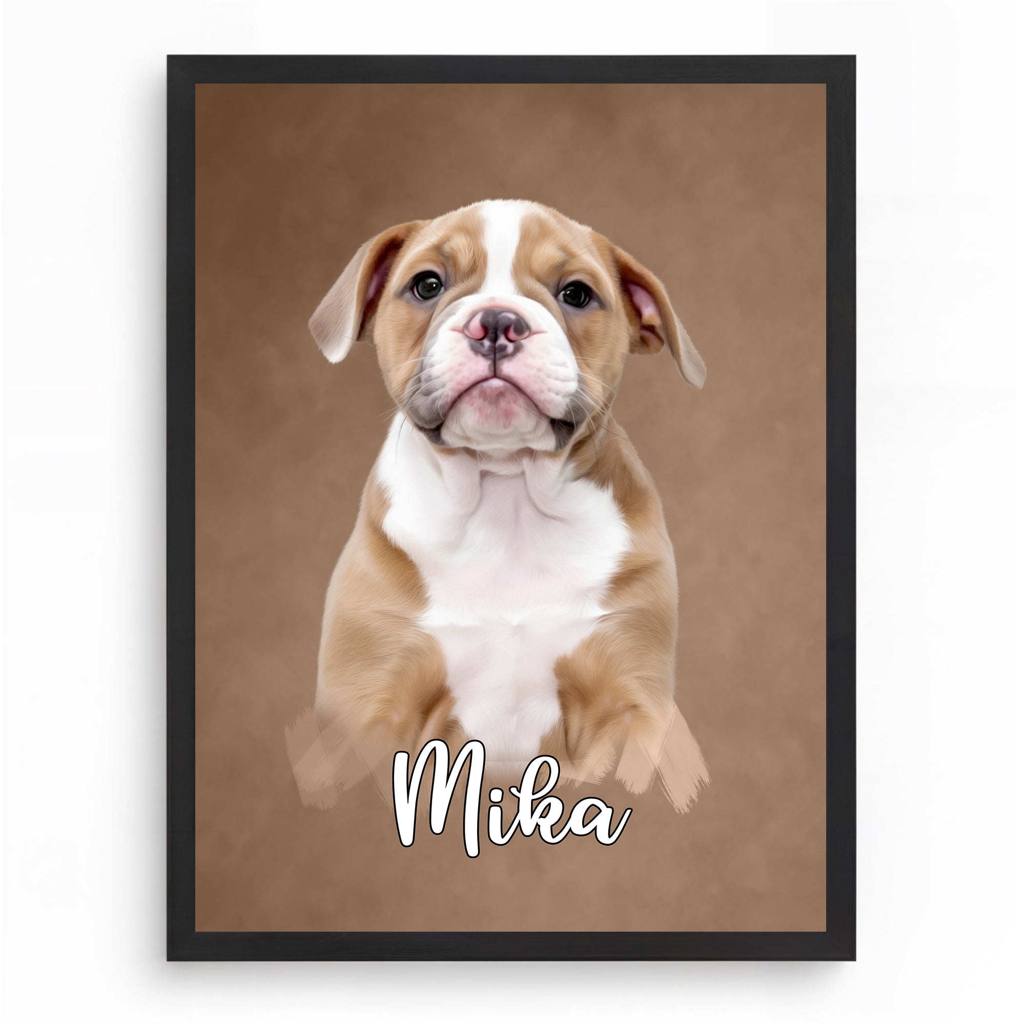 Mjuk Studiostil – Premium Husdjursporträtt