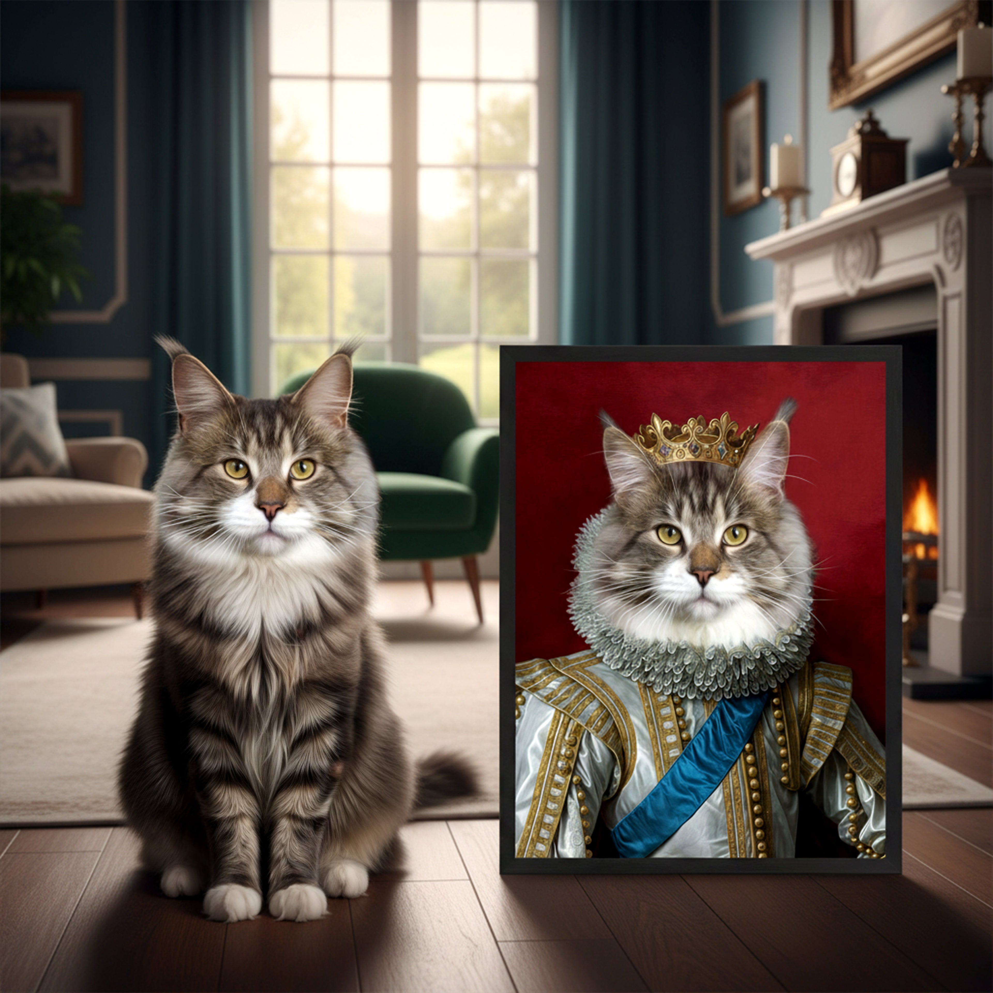 The King – Royal Pet Portrait	Kungen – Kungligt Husdjursporträtt