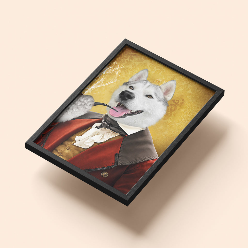 The Gentleman – Royal Pet Portrait	Gentlemannen – Kungligt Husdjursporträtt