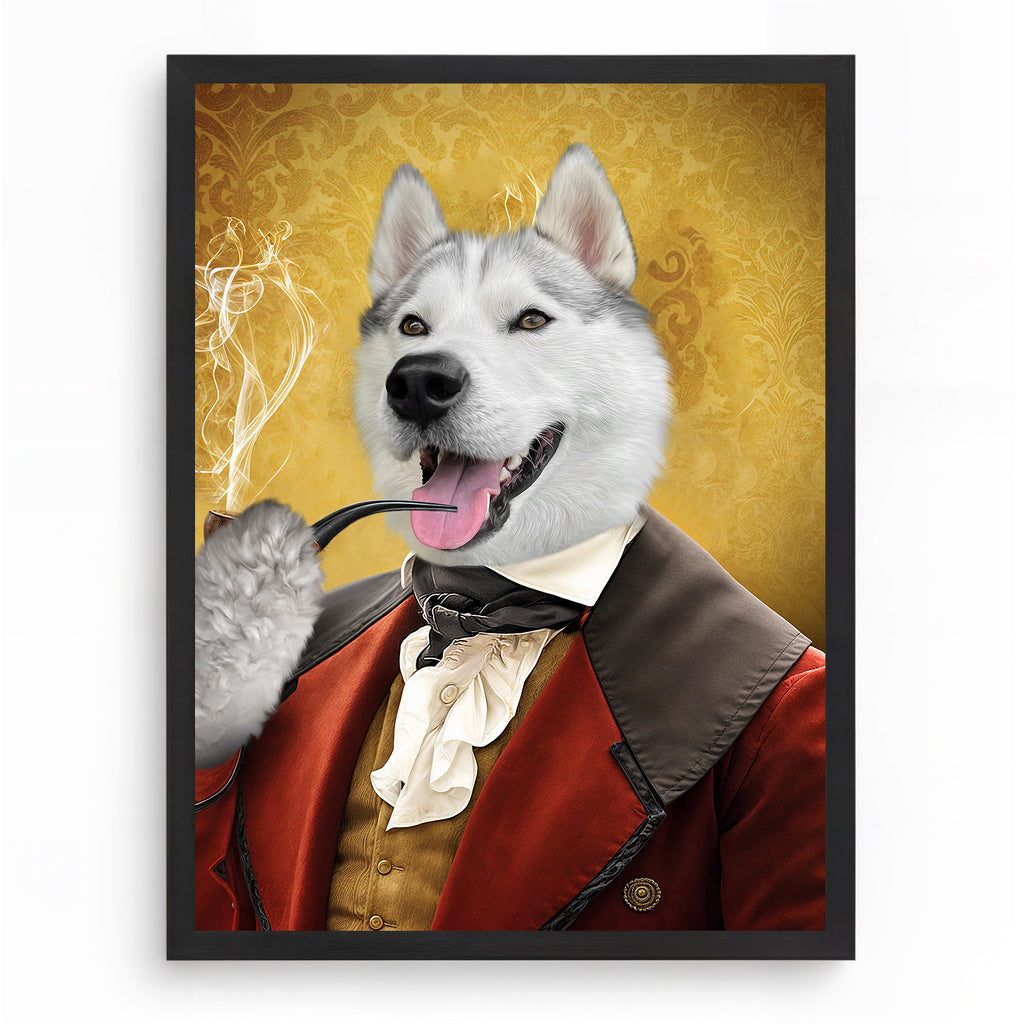The Gentleman – Royal Pet Portrait	Gentlemannen – Kungligt Husdjursporträtt