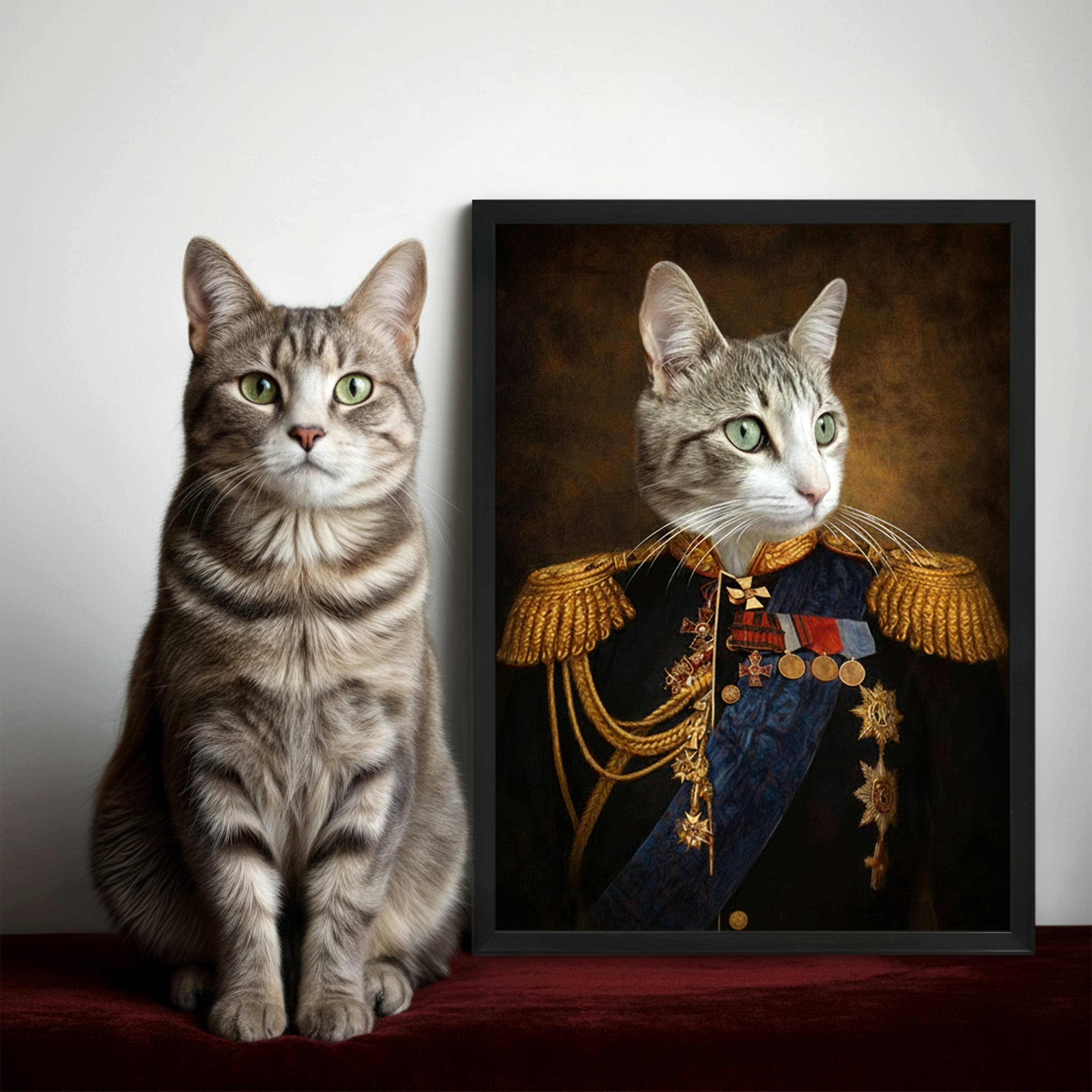 Suveränt Kommando – Kungligt Husdjursporträtt