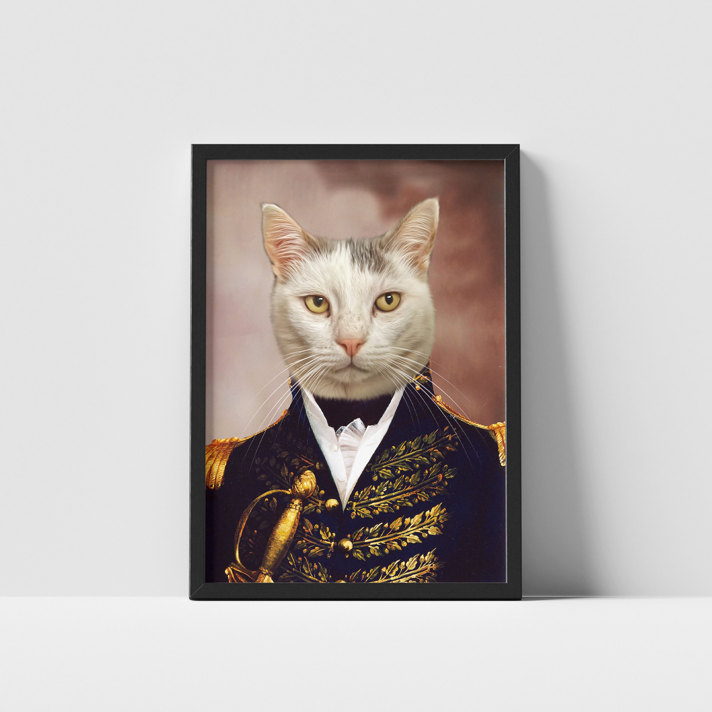 Regal Officer – Royal Pet Portrait	Kunglig Officer – Kungligt Husdjursporträtt