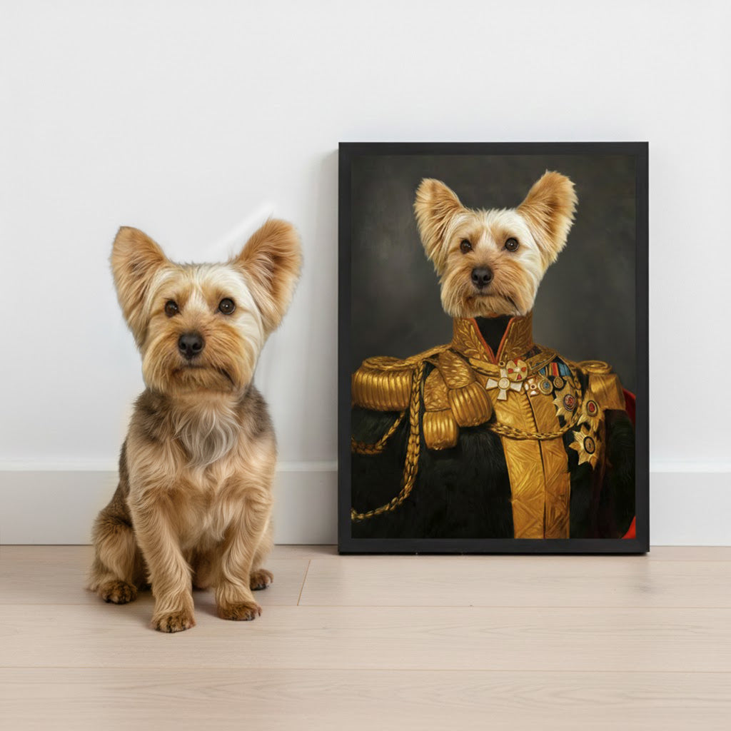 Established Rank – Royal Pet Portrait	Etablerad Rang – Kungligt Husdjursporträtt