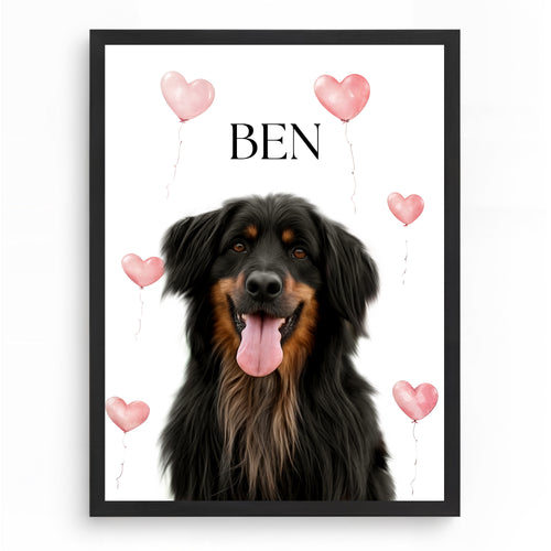 All Min Kärlek – Alla Hjärtans Dag Husdjursporträtt