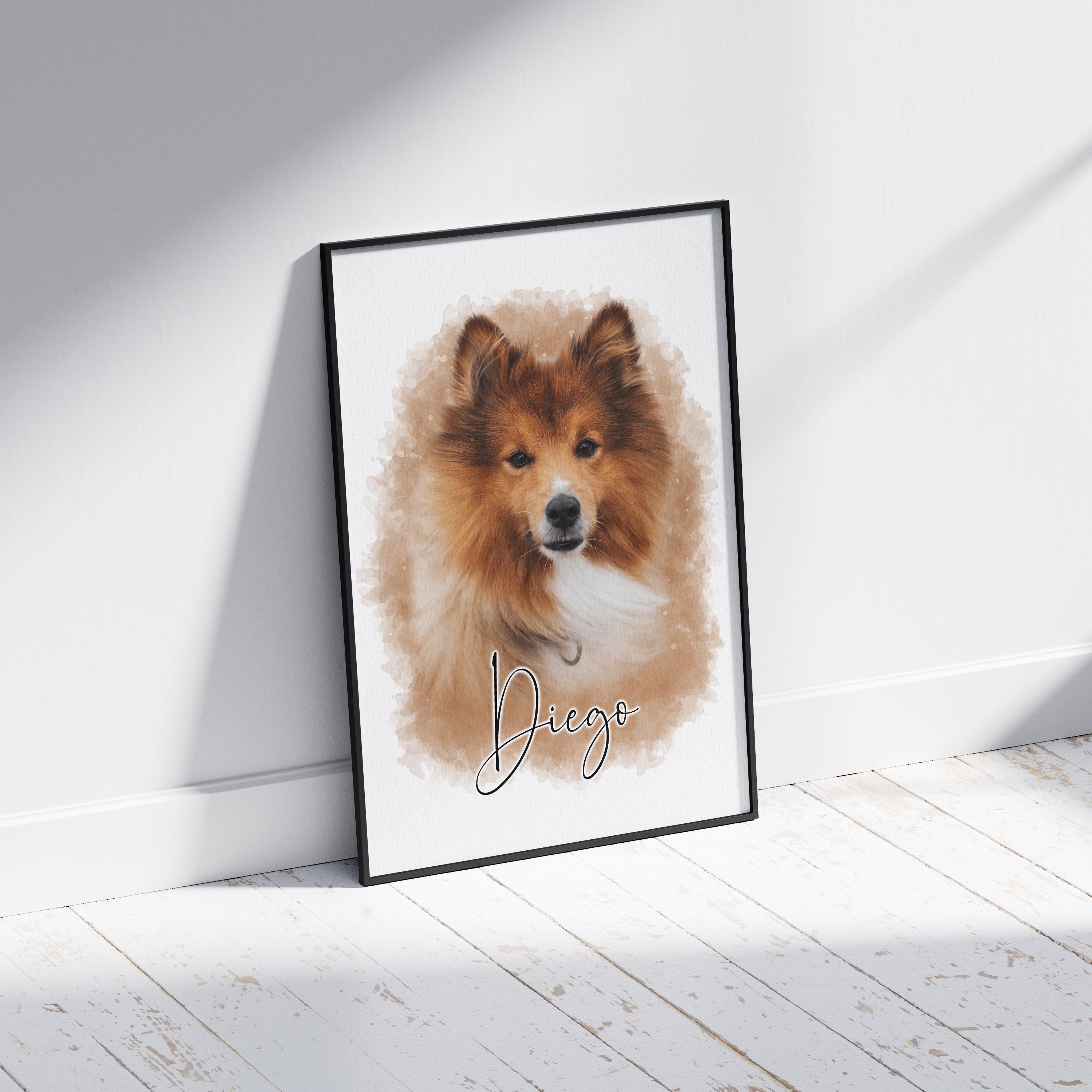 Watercolor Pet Portrait 

Akvarell Husdjursporträtt