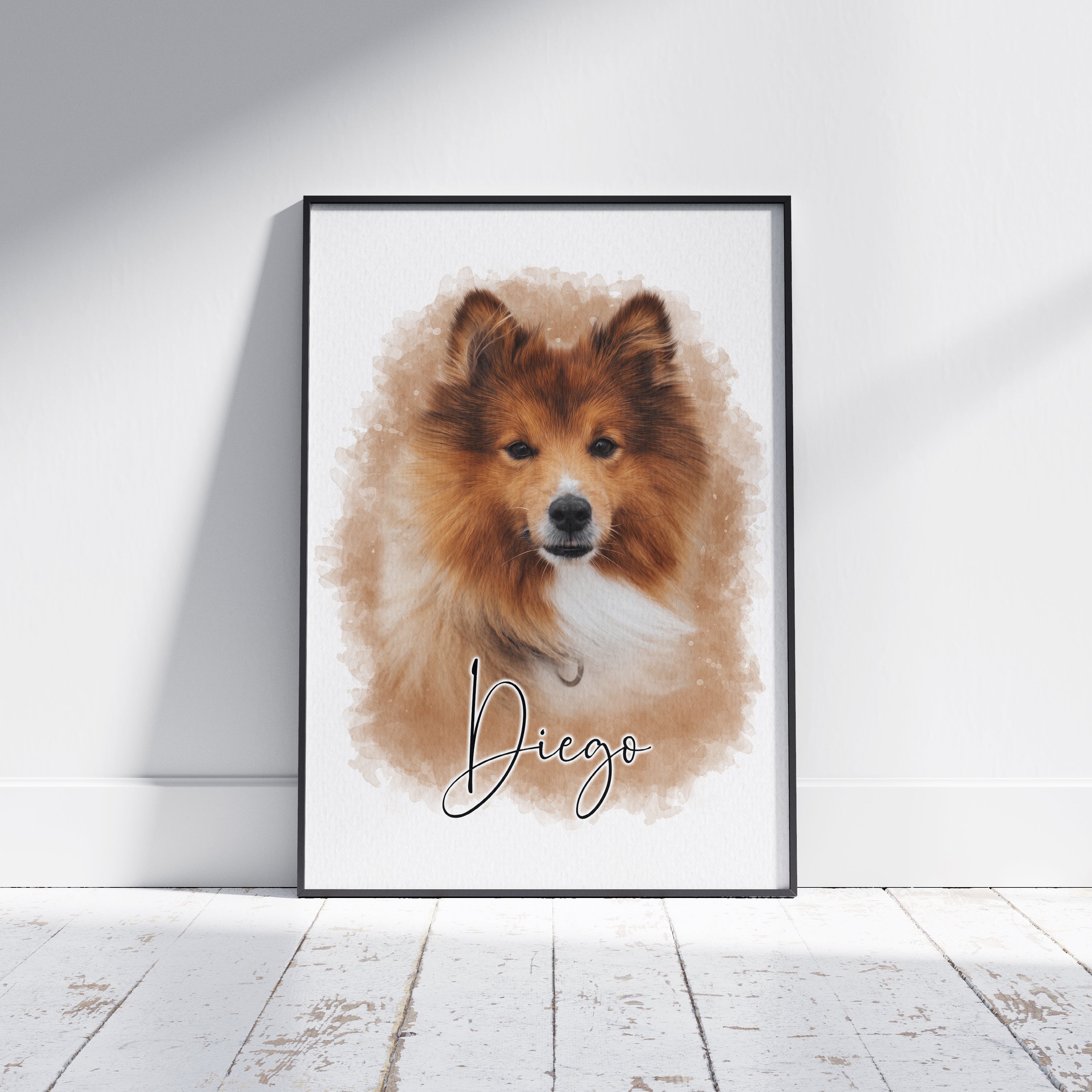 Watercolor Pet Portrait 

Akvarell Husdjursporträtt