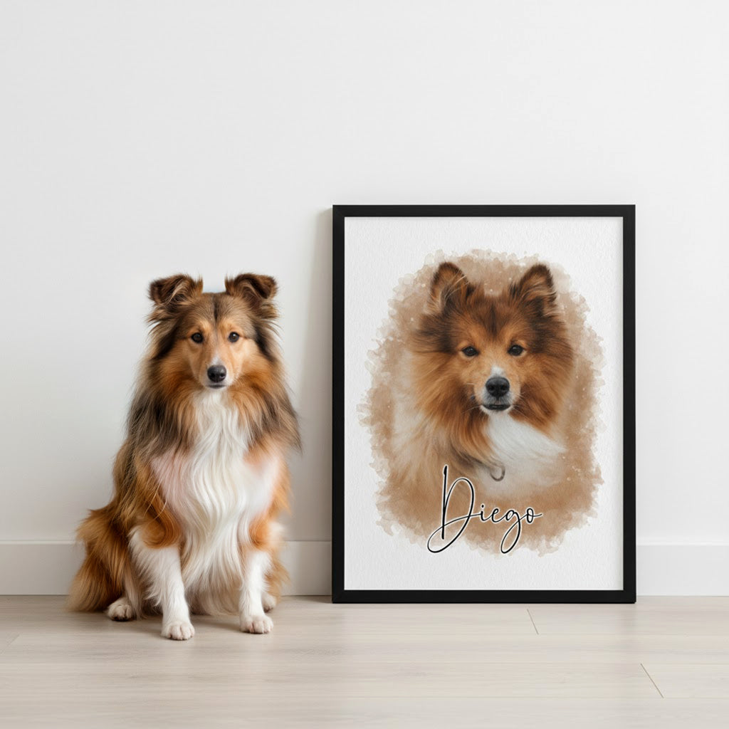 Watercolor Pet Portrait 

Akvarell Husdjursporträtt