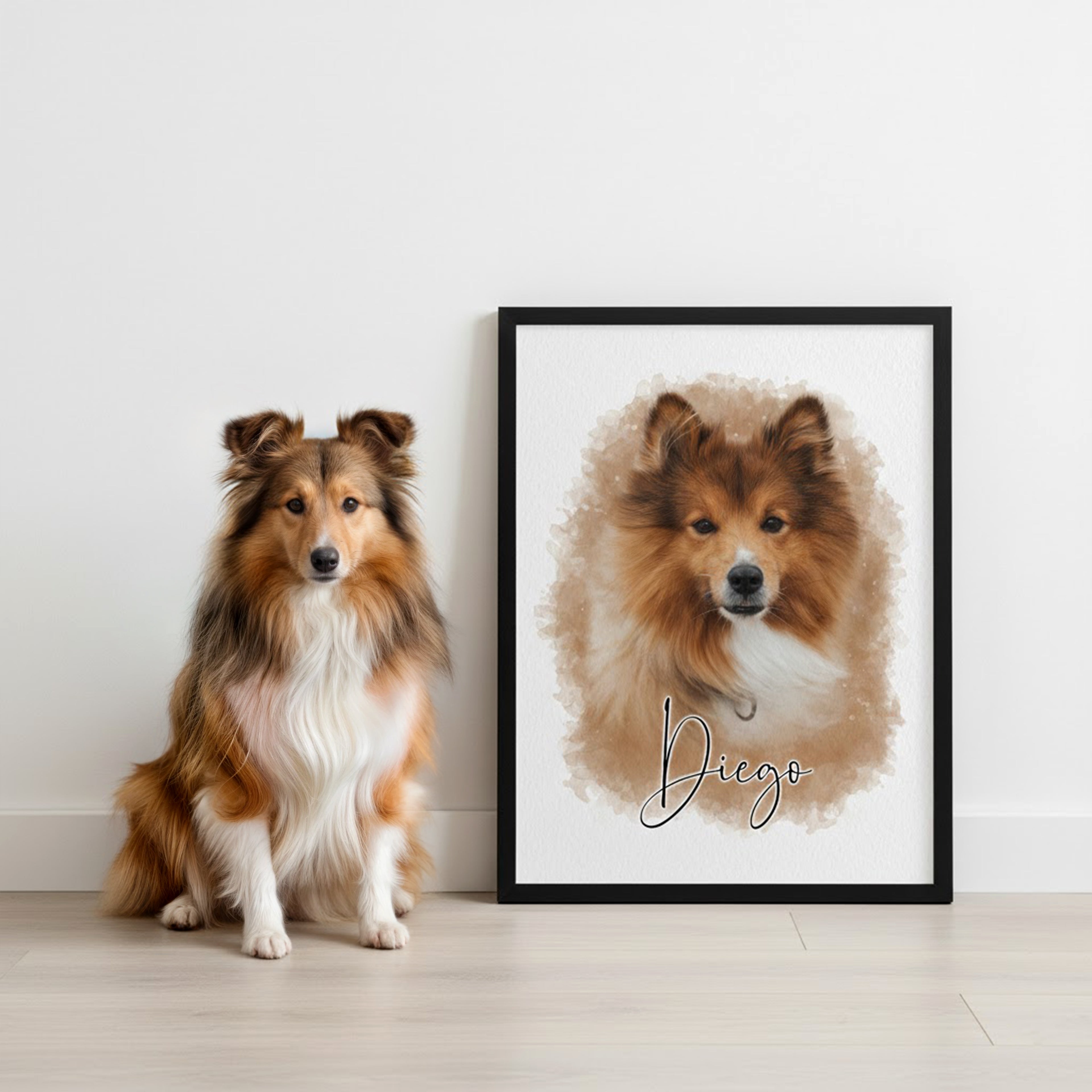 Watercolor Pet Portrait 

Akvarell Husdjursporträtt
