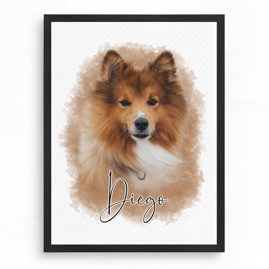 Watercolor Pet Portrait 

Akvarell Husdjursporträtt