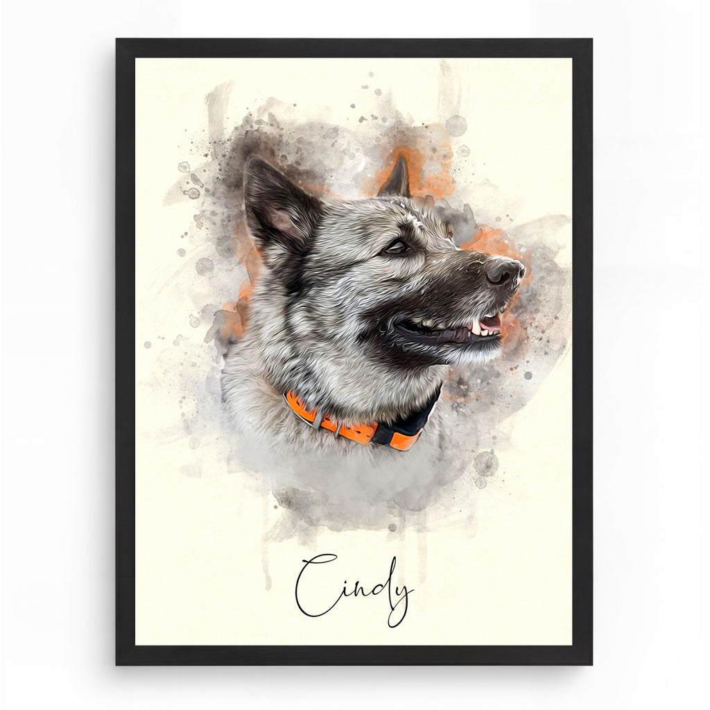 Watercolor Pet Portrait 

Akvarell Husdjursporträtt