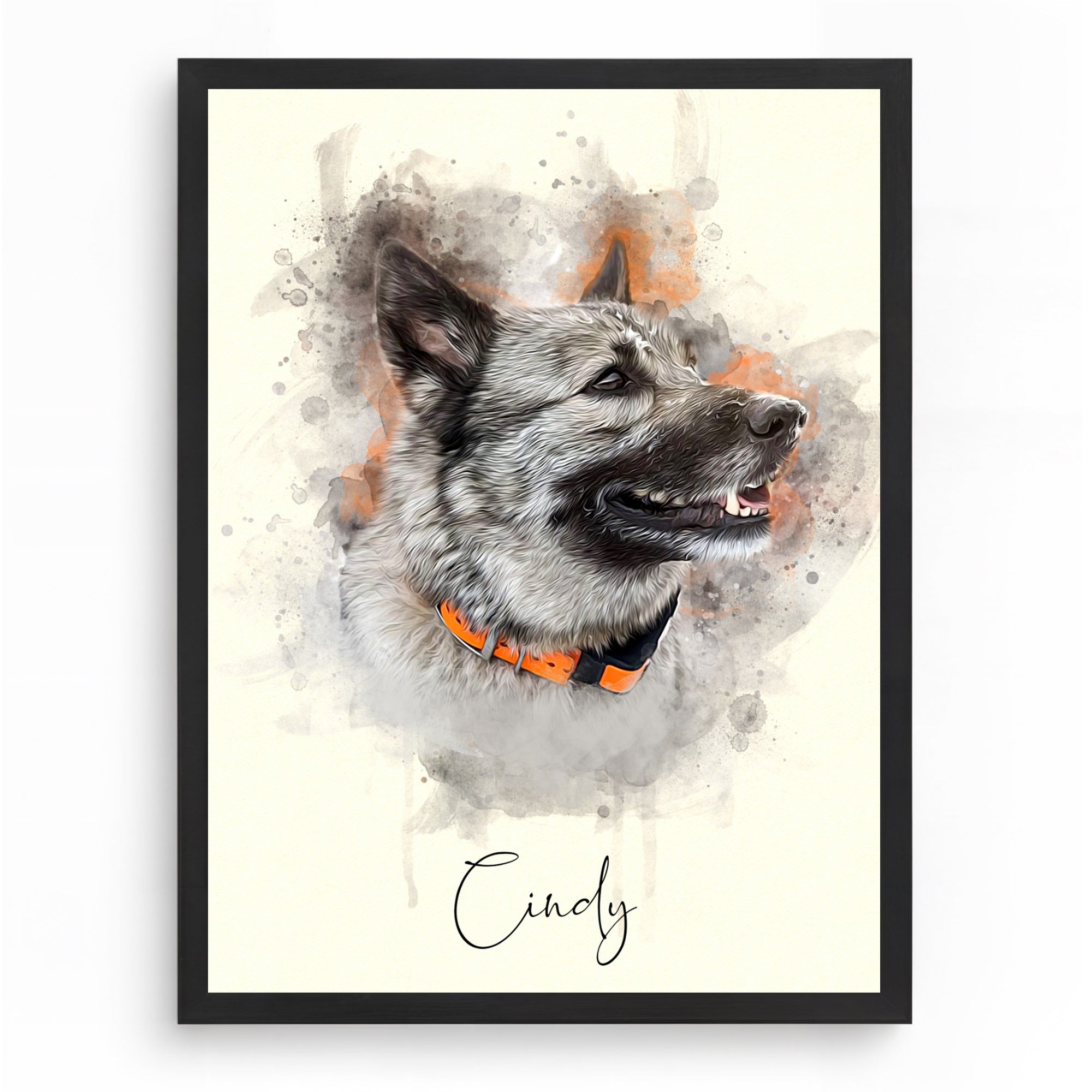 Watercolor Pet Portrait 

Akvarell Husdjursporträtt