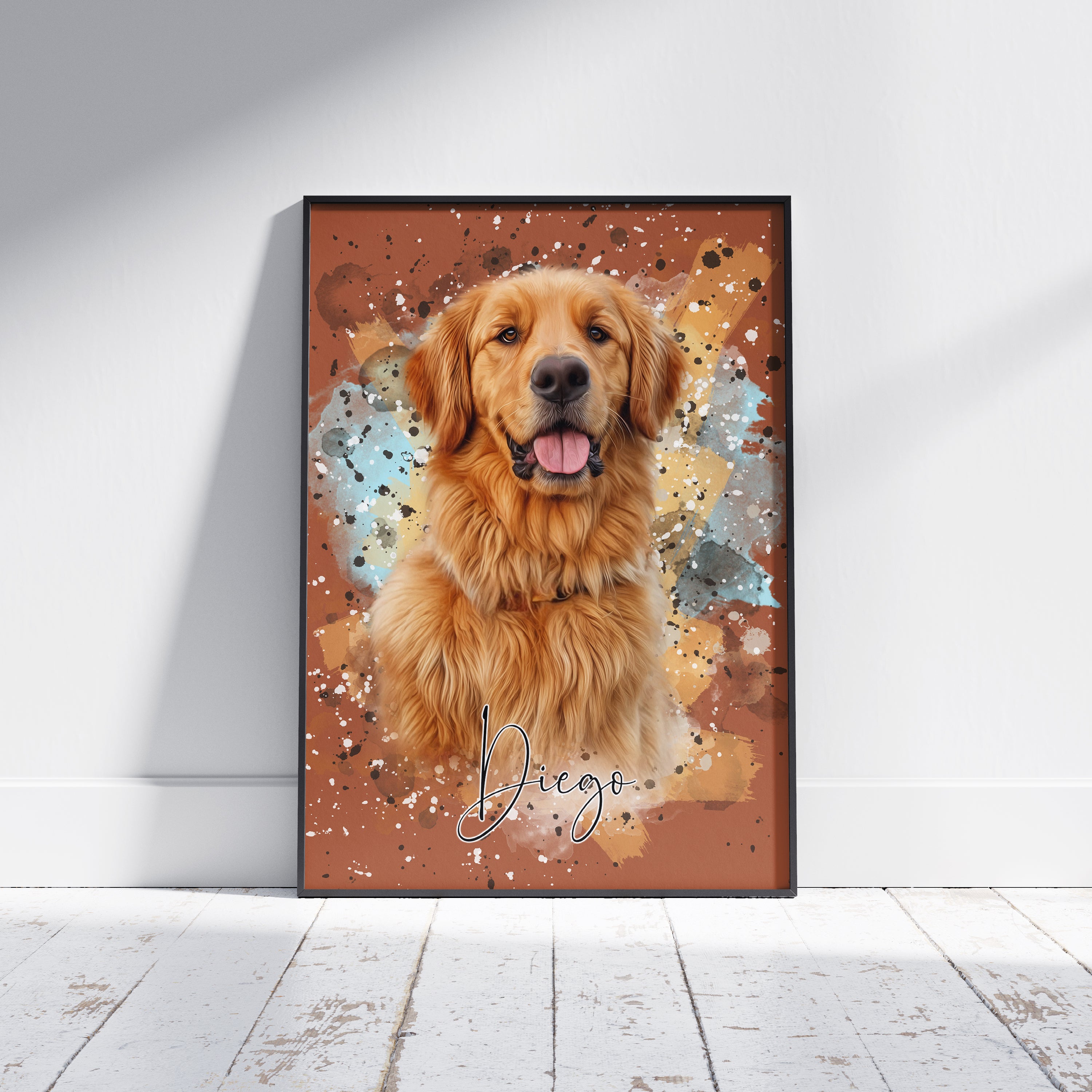 Artistic Watercolor Pet Portrait

Konstnärligt Akvarell Husdjursporträtt