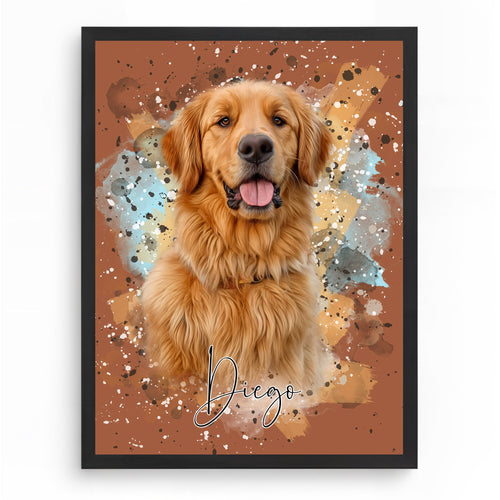 Artistic Watercolor Pet Portrait

Konstnärligt Akvarell Husdjursporträtt