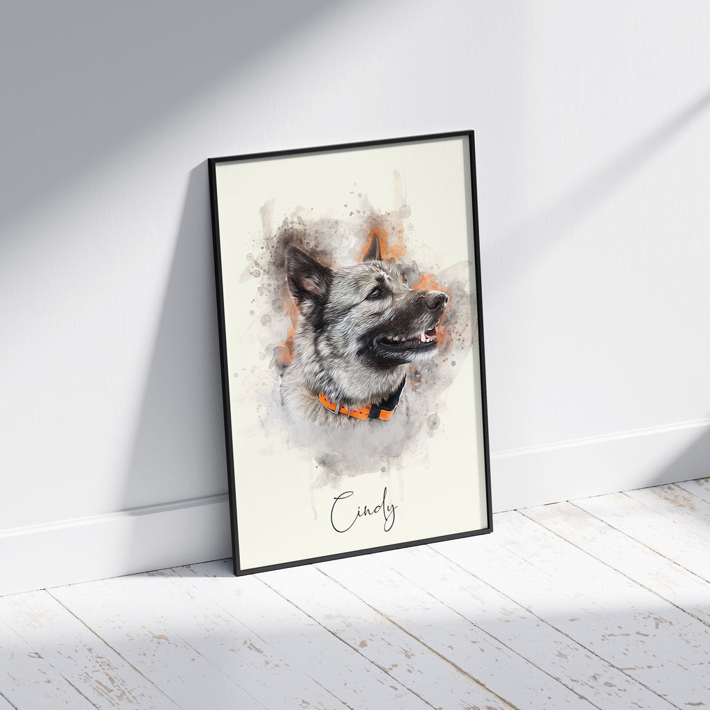 Watercolor Pet Portrait 

Akvarell Husdjursporträtt